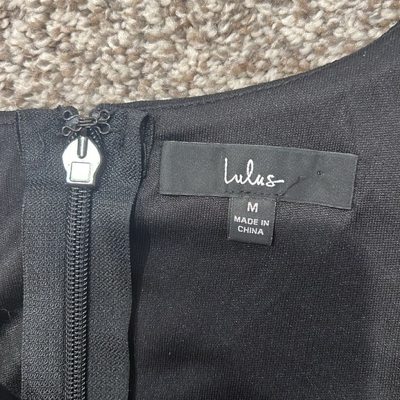 Lulu’s black formal dress. Size M. - Picture 3 of 3